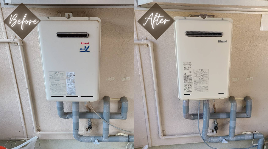 ガス給湯器 RUX-A2015w プロパン LPG 汚 2022年3月製造